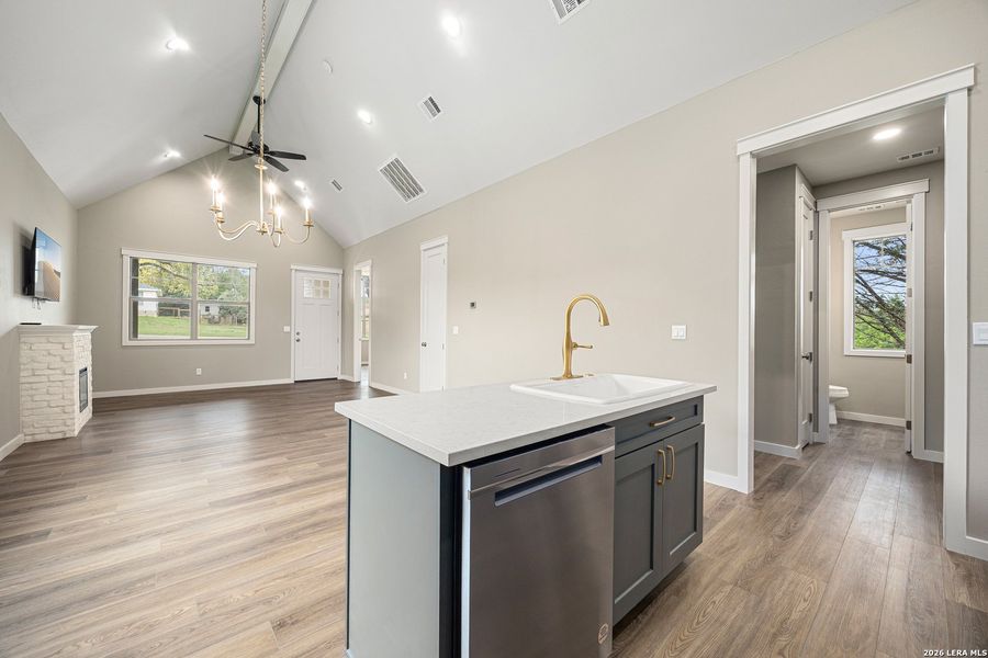 Furnished interior view inside a new home in , Canyon Lake (Image 8).
