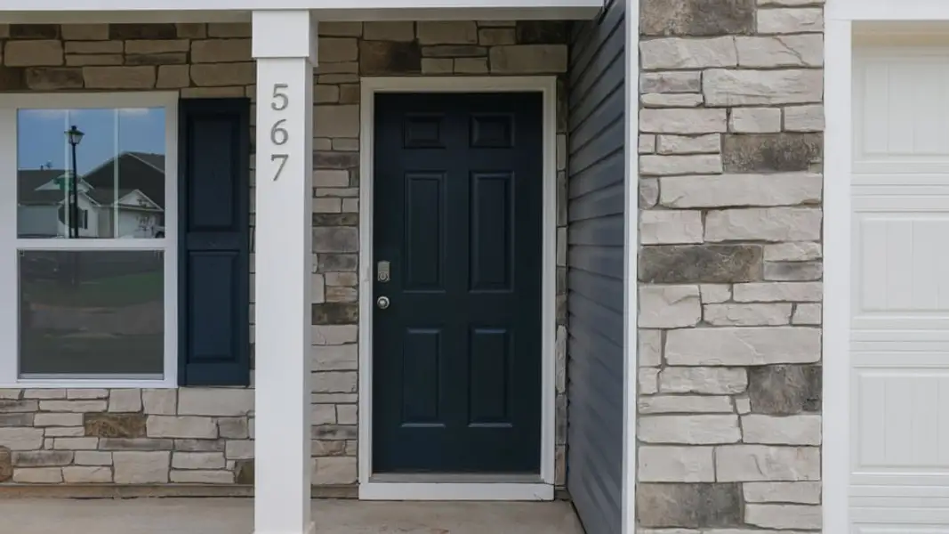 Exterior details and patio area of a home in Lakestone, Woodruff (Image 4). Exterior details and patio area of a home in Lakestone, Woodruff (Image 4).