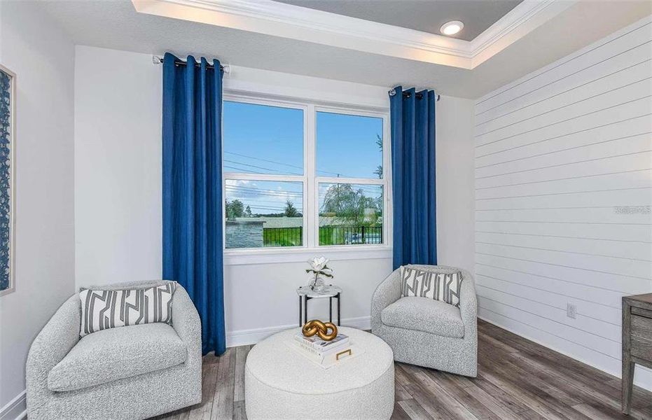 Furnished interior view inside a new home in Isles of Lake Nona, Orlando (Image 21).