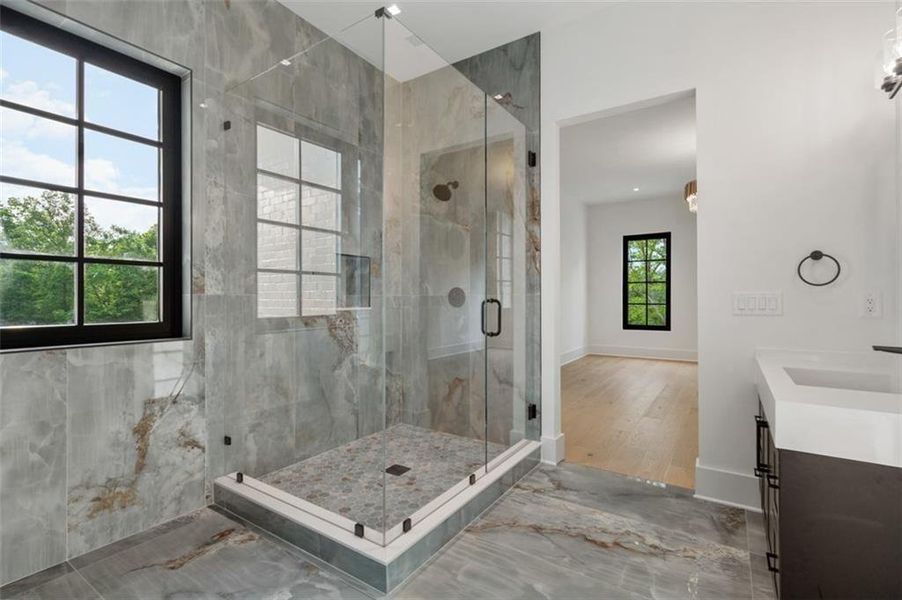 In-progress construction of a new home in , Alpharetta, GA (Image 61).