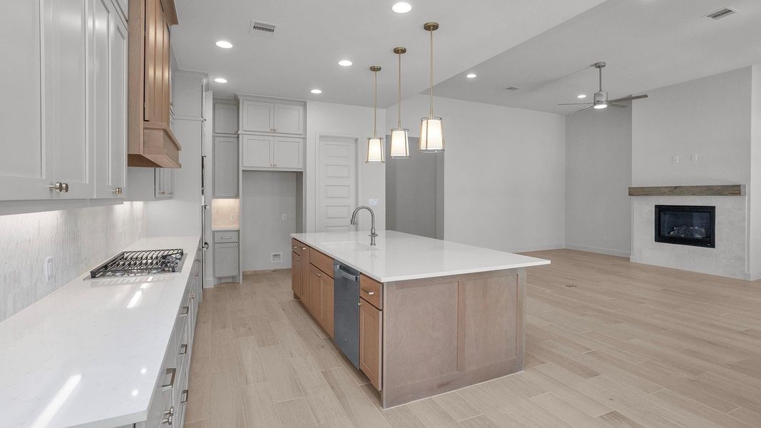 Furnished interior view inside a new home in Two Step Farm, Montgomery (Image 7).