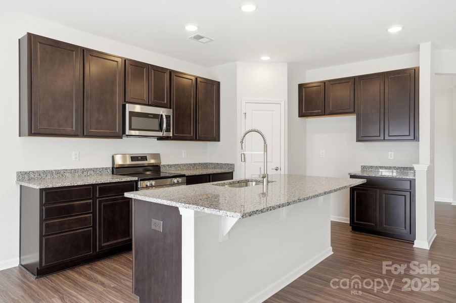 Furnished interior view inside a new home in Villas at Prestwick, Mooresville (Image 10).