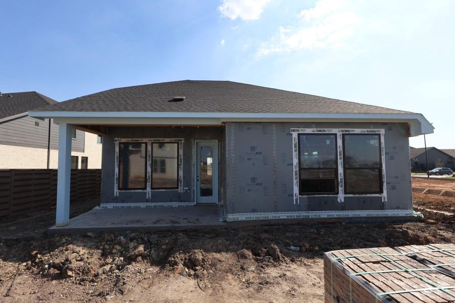 In-progress construction of a new home in Austin Point, Richmond, TX (Image 9).