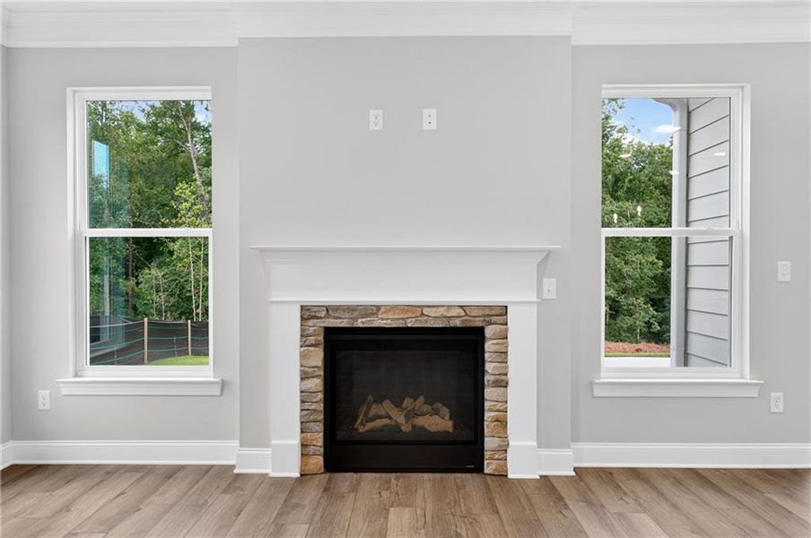 Spacious, unfurnished interior of a new home in Villas at Dawsonville, Dawsonville (Image 20).