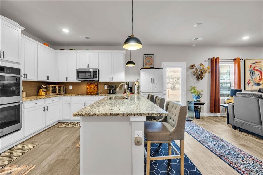 Furnished interior view inside a new home in , McDonough (Image 9). Furnished interior view inside a new home in , McDonough (Image 9).
