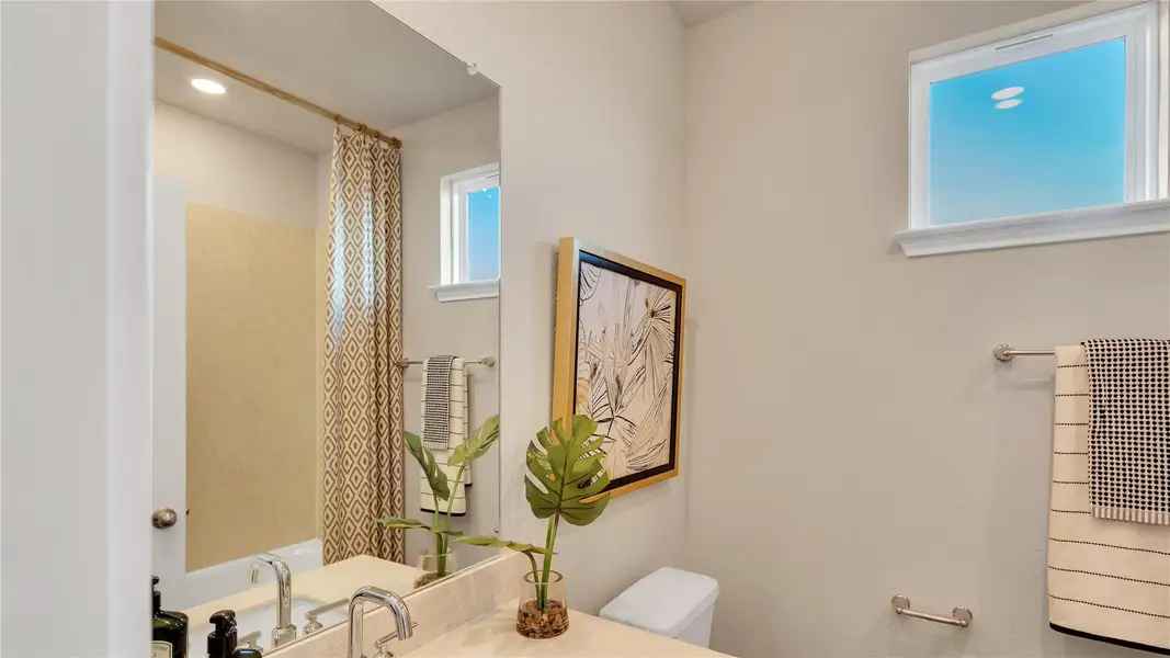 Furnished interior view inside a new home in Talavera, Kyle (Image 9).