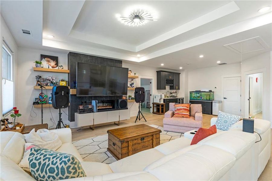 Furnished interior view inside a new home in , Lawrenceville (Image 32).