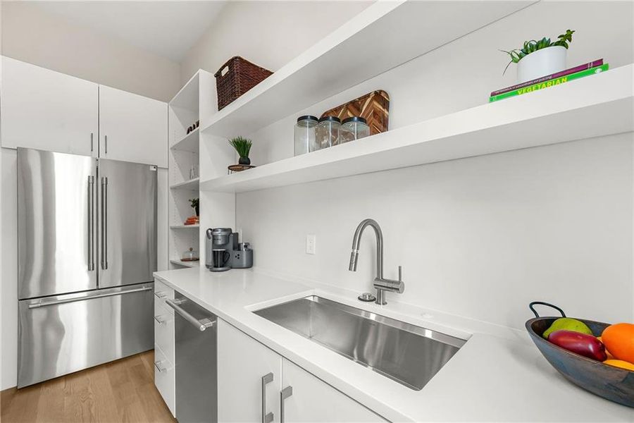 Close-up of interior finishes inside a home in , Atlanta (Image 24).