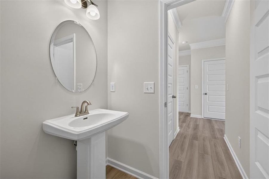 Furnished interior view inside a new home in Jones Ridge, Dallas (Image 11).