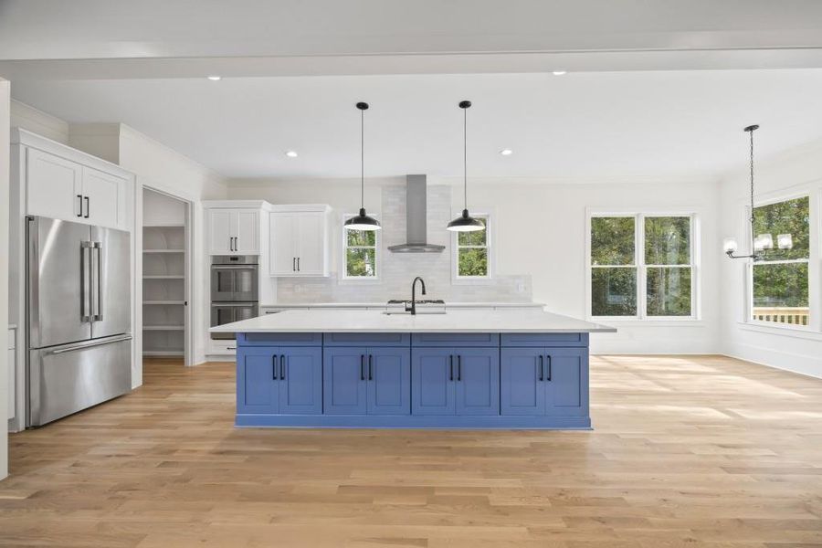 Furnished interior view inside a new home in , Madison (Image 13).