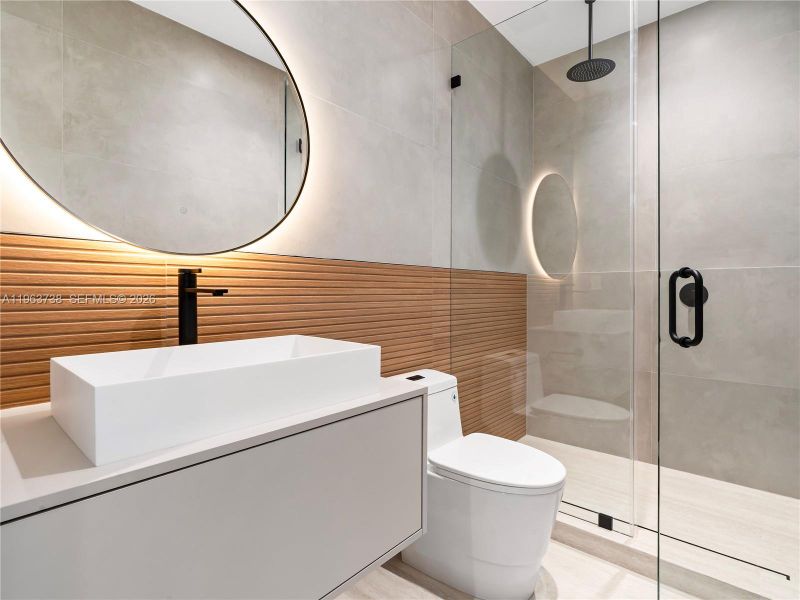 Furnished interior view inside a new home in , Miami (Image 8). Furnished interior view inside a new home in , Miami (Image 8).