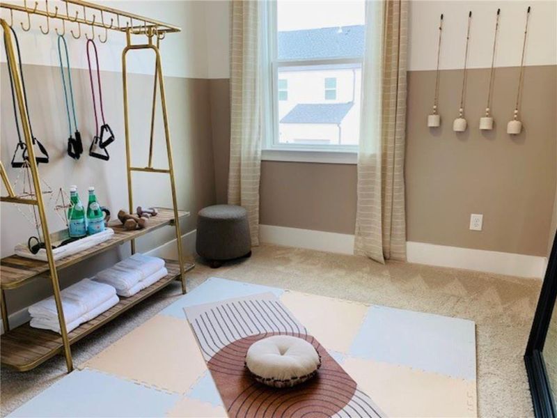 Furnished interior view inside a new home in Park Vue, Atlanta (Image 37).