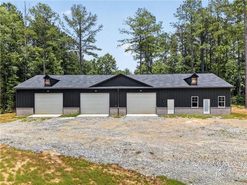 Front exterior of a new home in , Buckhead, GA, highlighting curb appeal (Image 26). Front exterior of a new home in , Buckhead, GA, highlighting curb appeal (Image 26).