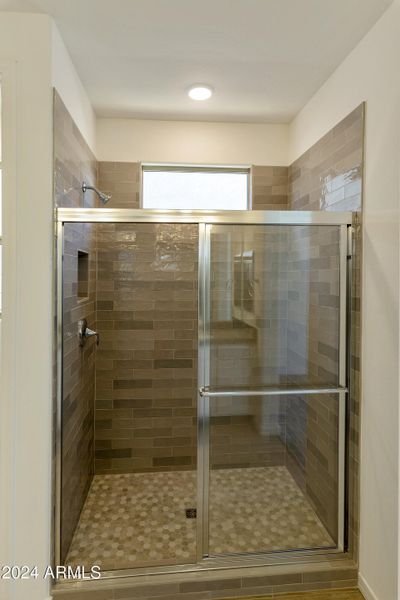 OWNER'S TILED SHOWER