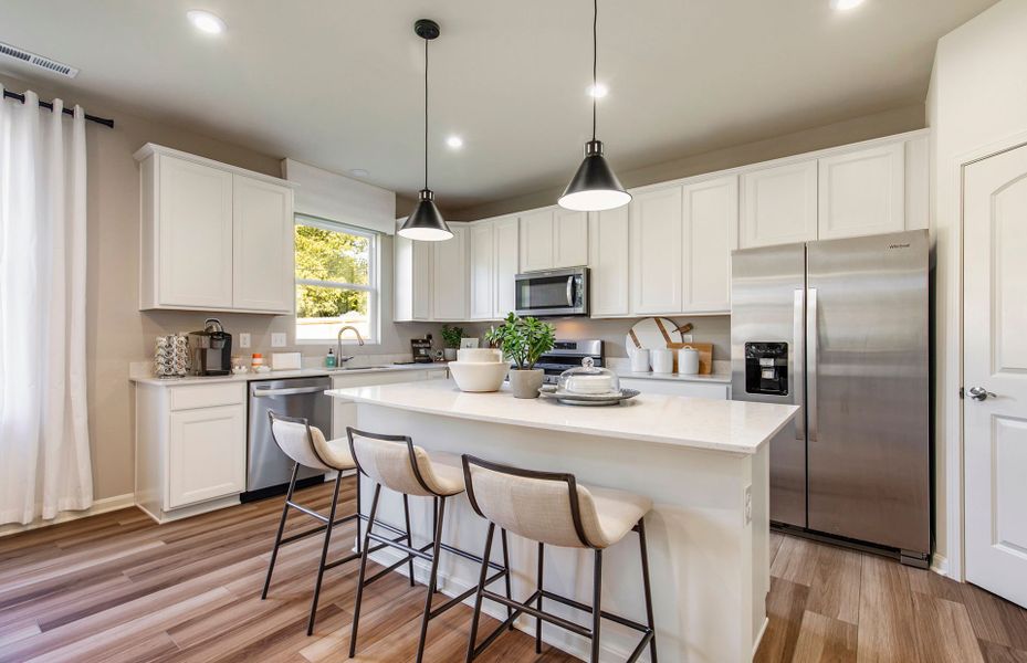 Furnished interior view inside a new home in Forest Creek, Waxhaw (Image 4). Furnished interior view inside a new home in Forest Creek, Waxhaw (Image 4).