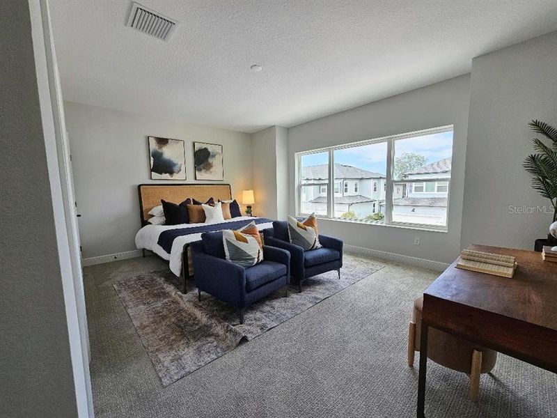 Furnished interior view inside a new home in , Seminole (Image 9).