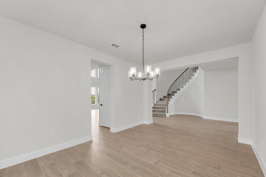 Spacious, unfurnished interior of a new home in Santa Rita Ranch, Liberty Hill (Image 50). Spacious, unfurnished interior of a new home in Santa Rita Ranch, Liberty Hill (Image 50).