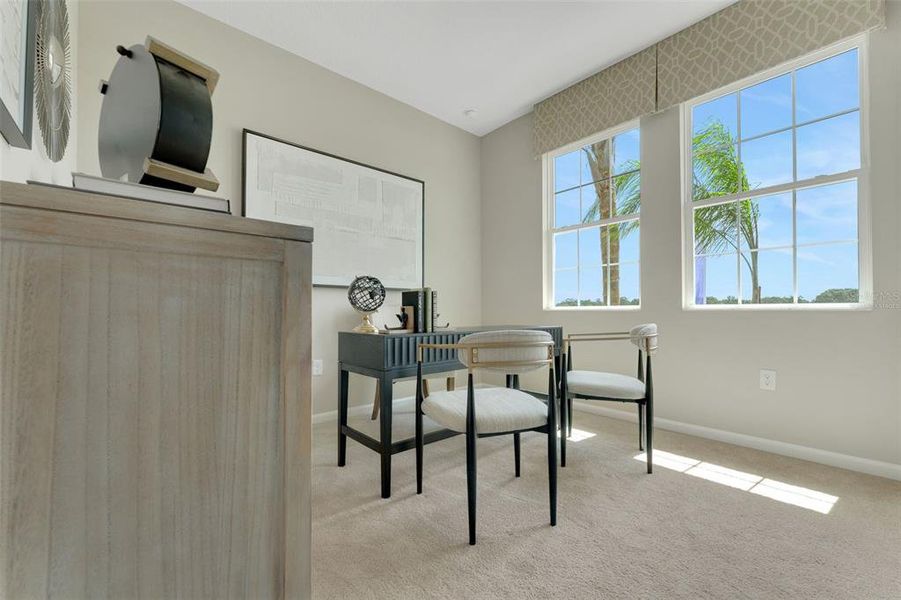 Furnished interior view inside a new home in Willowbrook North, Winter Haven (Image 29).