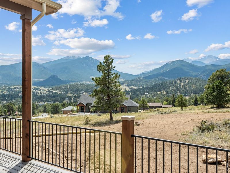 Exterior details and patio area of a home in , Estes Park (Image 3).