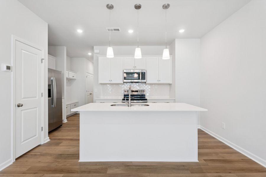 Furnished interior view inside a new home in Lakeview Village, Charlotte (Image 6).
