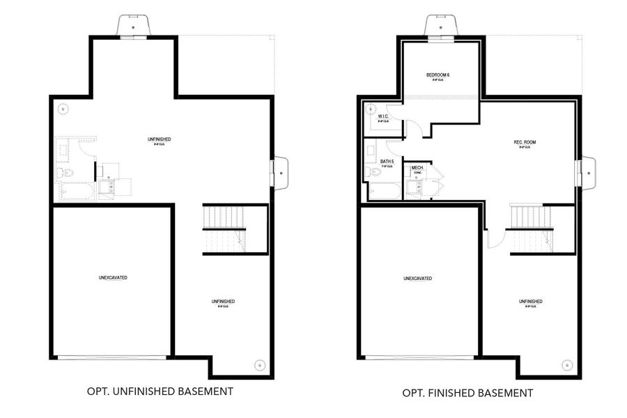 2D floor plan layout for the Stanza by Brightland Homes in Bloom, Fort Collins, CO (Image 3).