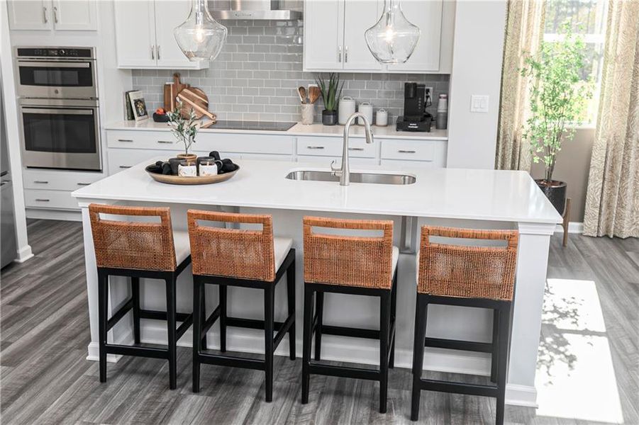Furnished interior view inside a new home in Rhodes Glen, Lawrenceville (Image 16).