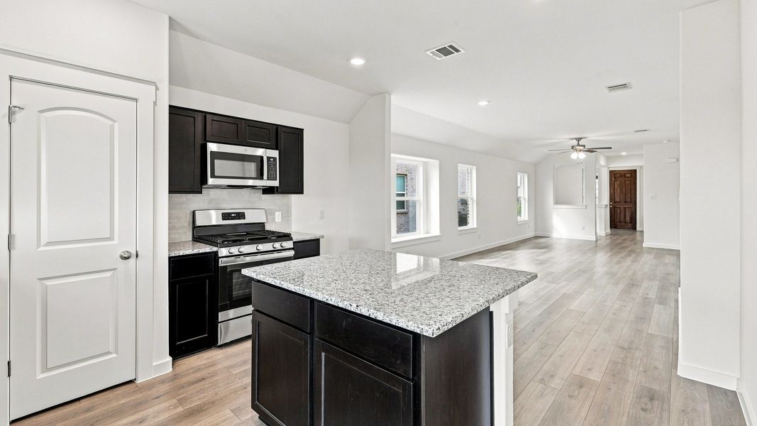 Furnished interior view inside a new home in Walden Pond, Forney (Image 24).