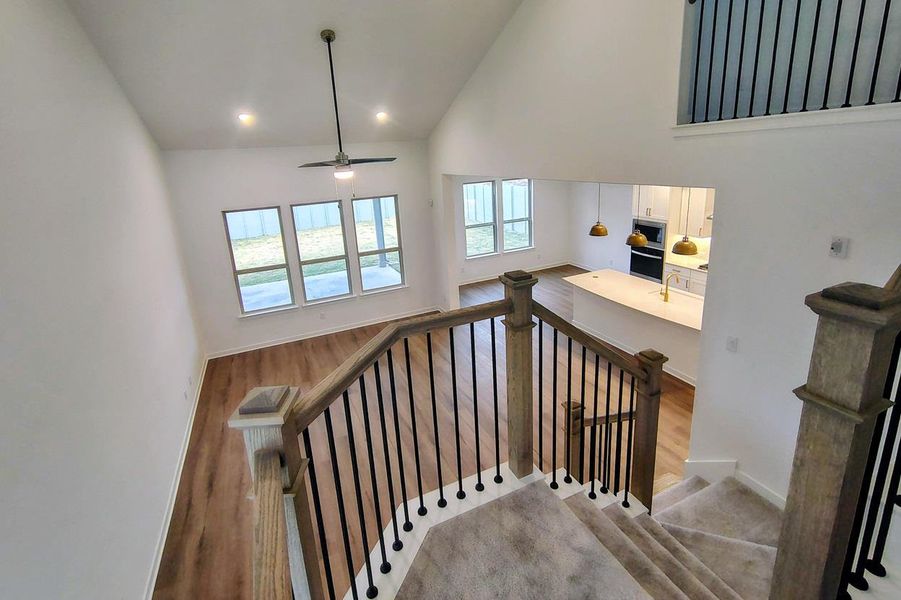 Spacious, unfurnished interior of a new home in Wolf Ranch, Georgetown (Image 10). Spacious, unfurnished interior of a new home in Wolf Ranch, Georgetown (Image 10).