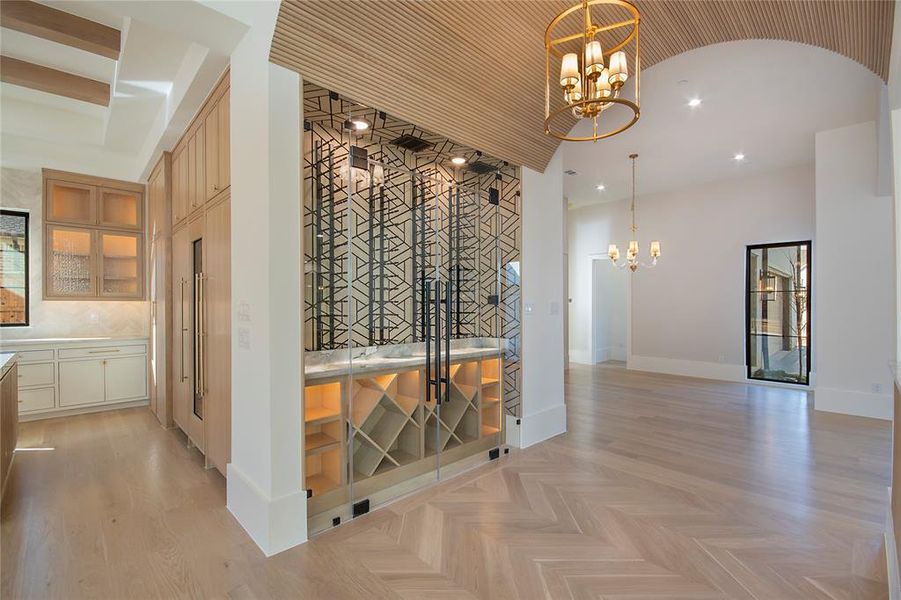 Furnished interior view inside a new home in , Dallas (Image 11).