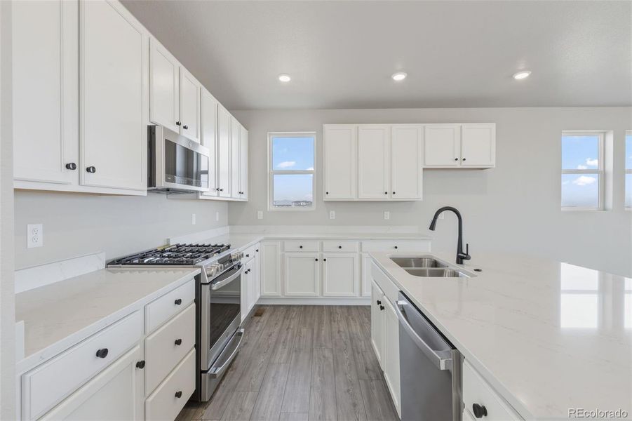 Furnished interior view inside a new home in , Aurora (Image 4).