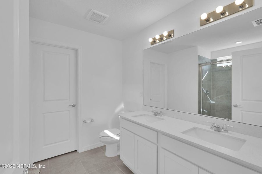 Furnished interior view inside a new home in Wells Landing, Jacksonville (Image 10). Furnished interior view inside a new home in Wells Landing, Jacksonville (Image 10).