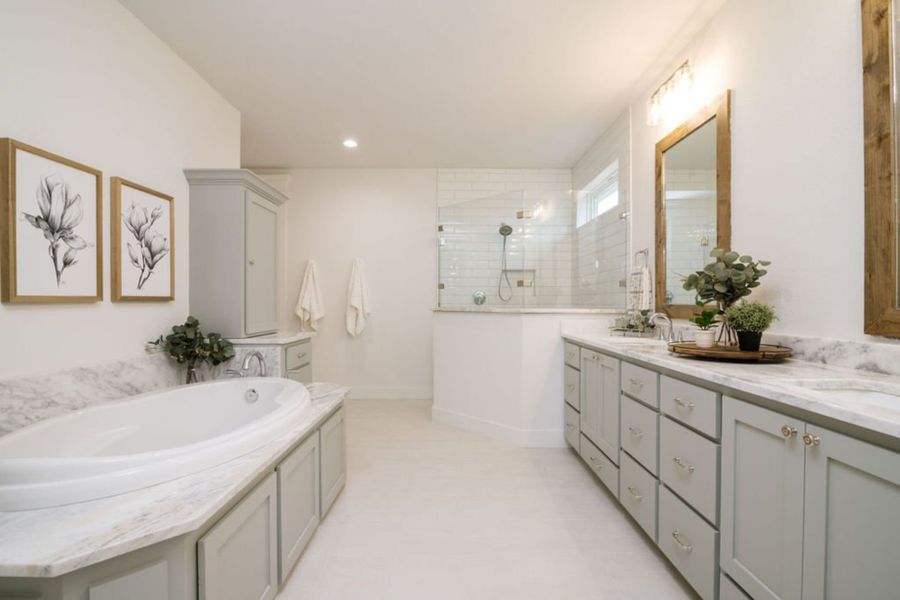 Representative furnished interior of a home built from the The Sophie by Reece Homes in Greens Prairie Reserve, College Station (Image 12). Representative furnished interior of a home built from the The Sophie by Reece Homes in Greens Prairie Reserve, College Station (Image 12).