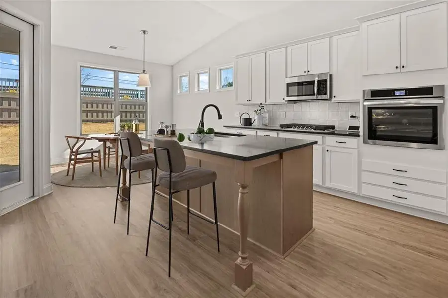 Furnished interior view inside a new home in Soleil Summit Chase, Snellville (Image 13).