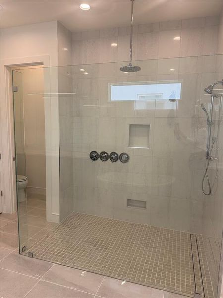 Master Bathroom - shower
