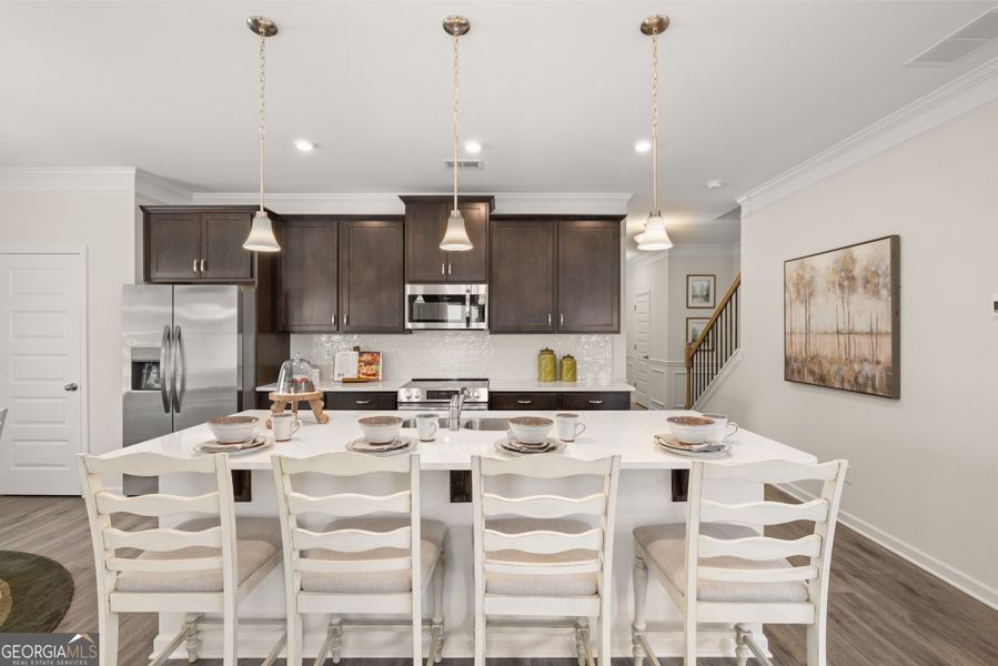 Furnished interior view inside a new home in Trellis Park, Hampton (Image 5).