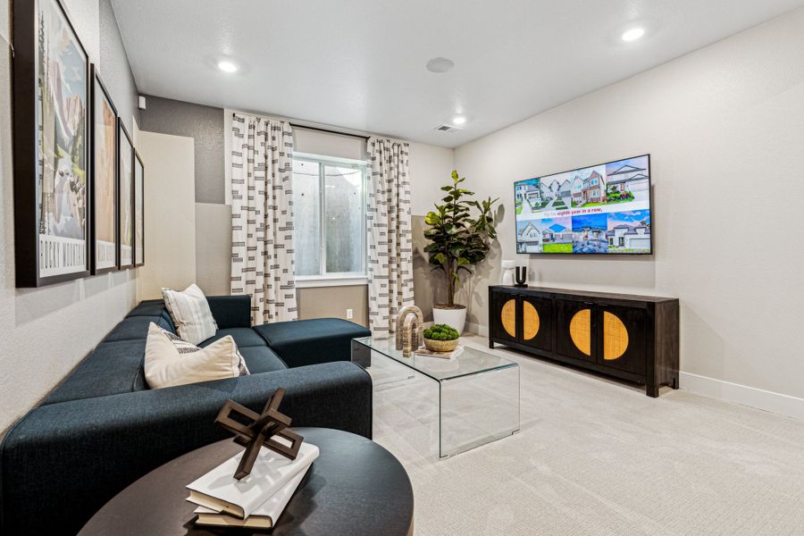 Representative furnished interior of a home built from the Maroon Bells by Taylor Morrison in Sugar Creek City Collection, Loveland (Image 22).