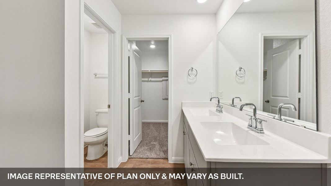 Representative furnished interior of a home built from the The Glendale by D.R. Horton in Southgrove, Kyle (Image 14).