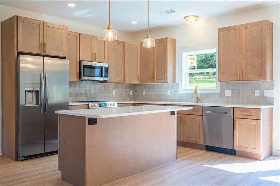Furnished interior view inside a new home in , Cedartown (Image 9).