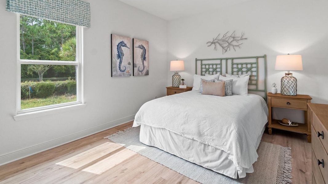 Representative furnished interior of a home built from the McKenzie by D.R. Horton in Holley Grove at Peach Creek - Waterfront Homes, Santa Rosa Beach (Image 22).