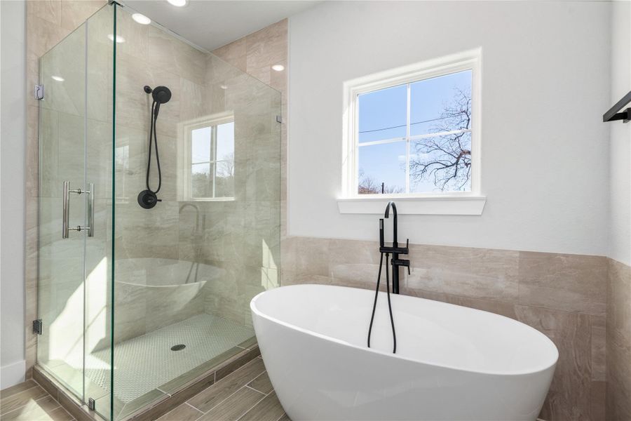 Furnished interior view inside a new home in , Houston (Image 13).