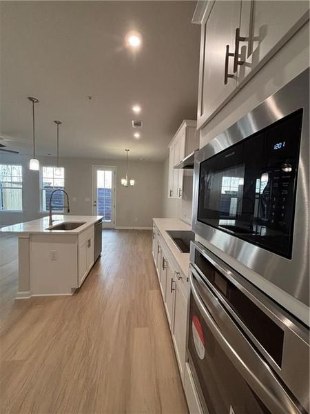 Furnished interior view inside a new home in Rosehill Townhomes, Marietta (Image 40).