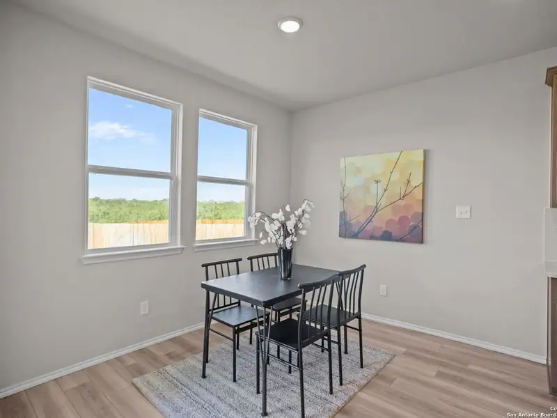 Furnished interior view inside a new home in Horizon Pointe, Converse (Image 8).