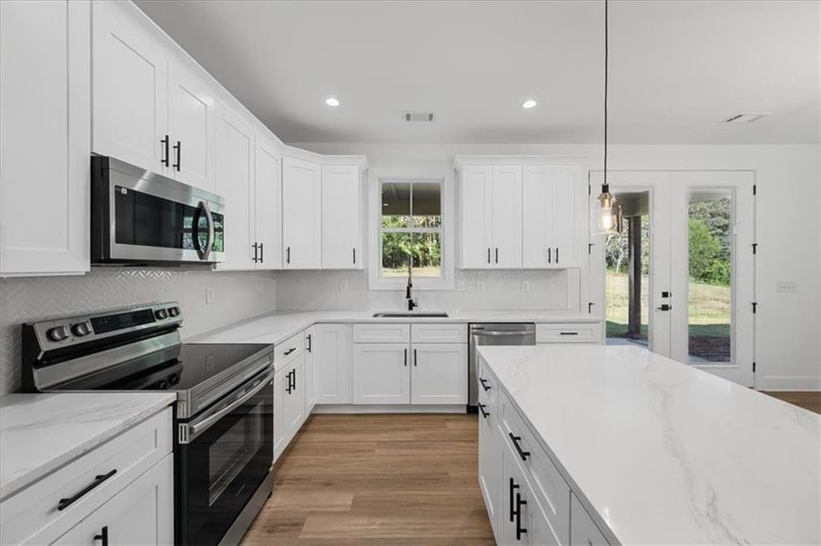 Furnished interior view inside a new home in , Taylorsville (Image 6).