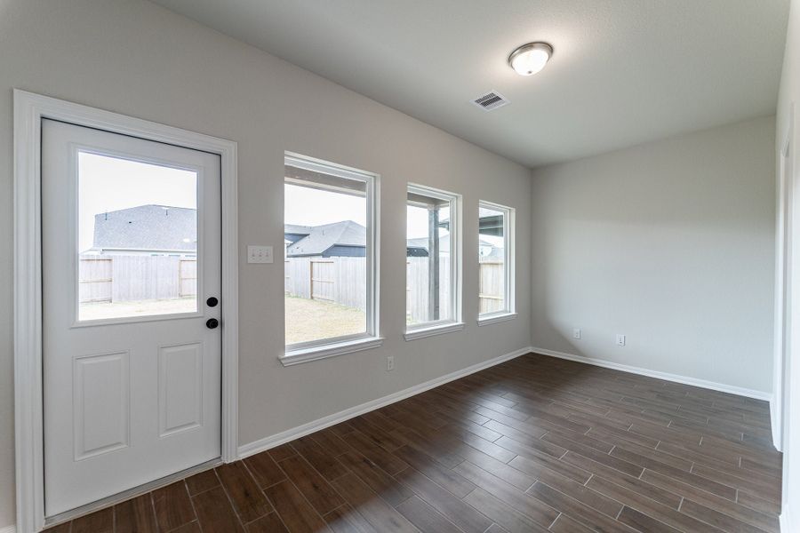 Spacious, unfurnished interior of a new home in Windrose Green, Angleton (Image 14). Spacious, unfurnished interior of a new home in Windrose Green, Angleton (Image 14).