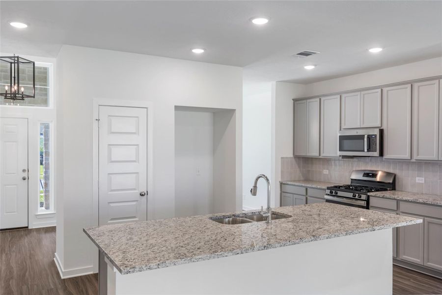 Furnished interior view inside a new home in Spring Lake, Huntsville (Image 14). Furnished interior view inside a new home in Spring Lake, Huntsville (Image 14).