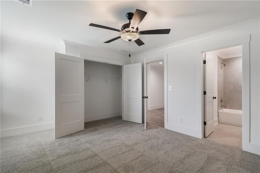 Spacious, unfurnished interior of a new home in Stonegate, Monroe (Image 42).