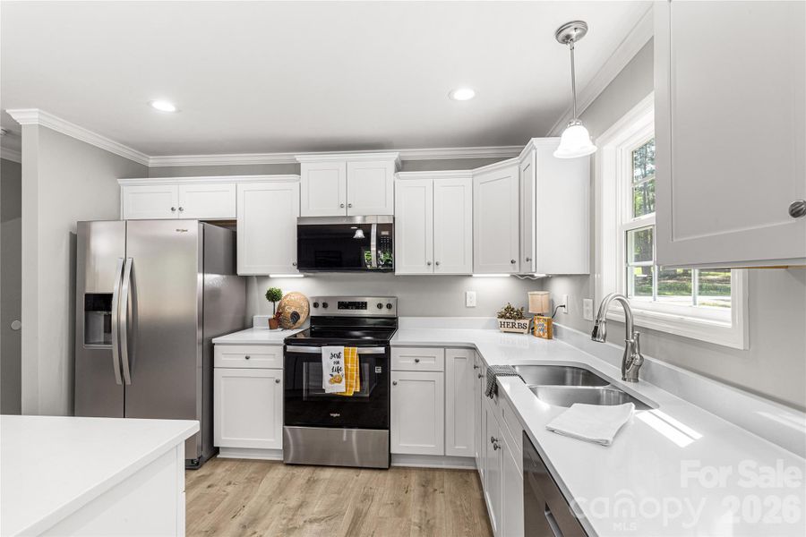 Furnished interior view inside a new home in , Lancaster (Image 10).