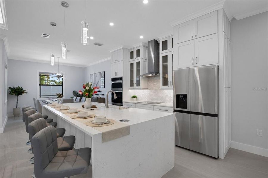 Furnished interior view inside a new home in , Nokomis (Image 36).