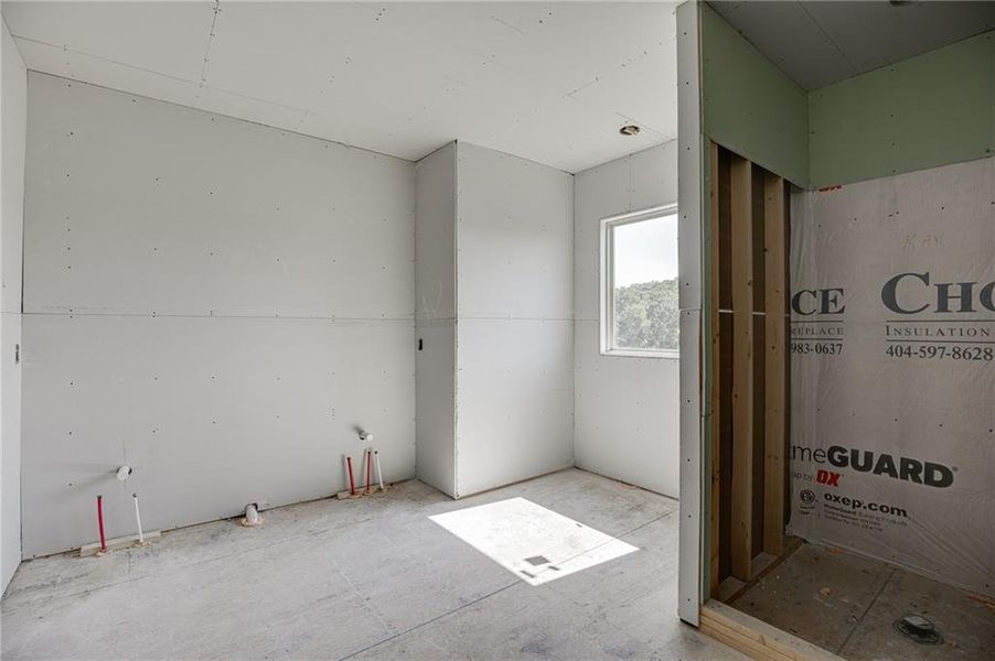 In-progress construction of a new home in , Jefferson, GA (Image 17).