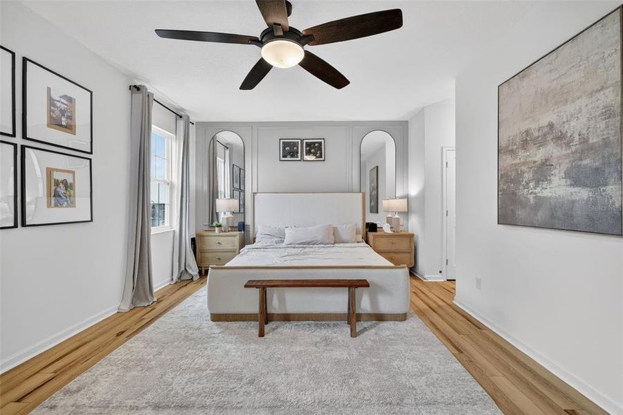 Furnished interior view inside a new home in Summerbrooke, Mount Dora (Image 9).